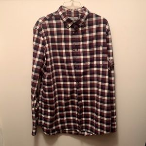 Mens Casual Button Down Shirt